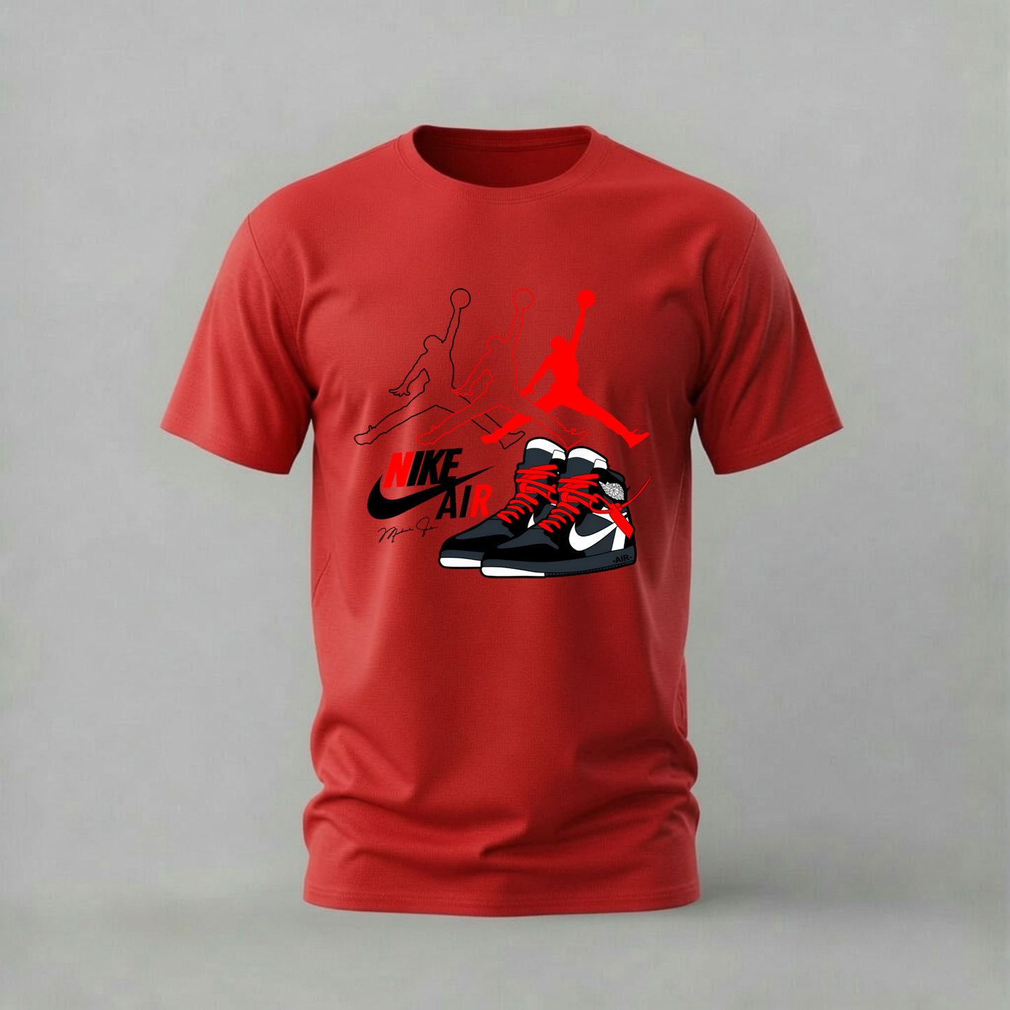 NIKE AIR JORDAN Sneaker Graphic T-Shirt