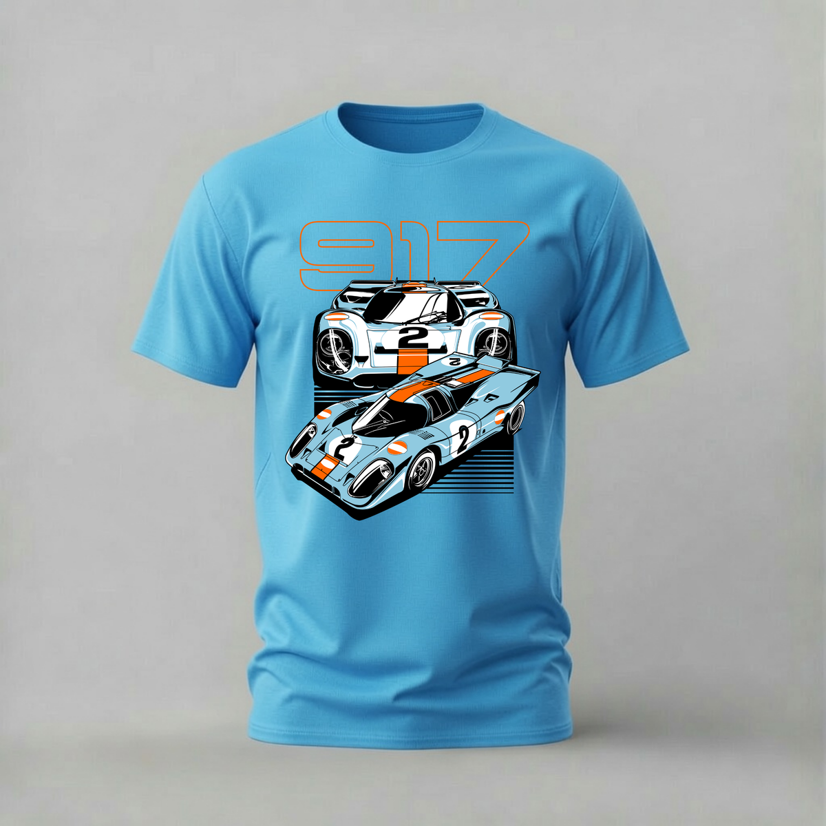 PORSCHE 917 GULF Graphic T-Shirt
