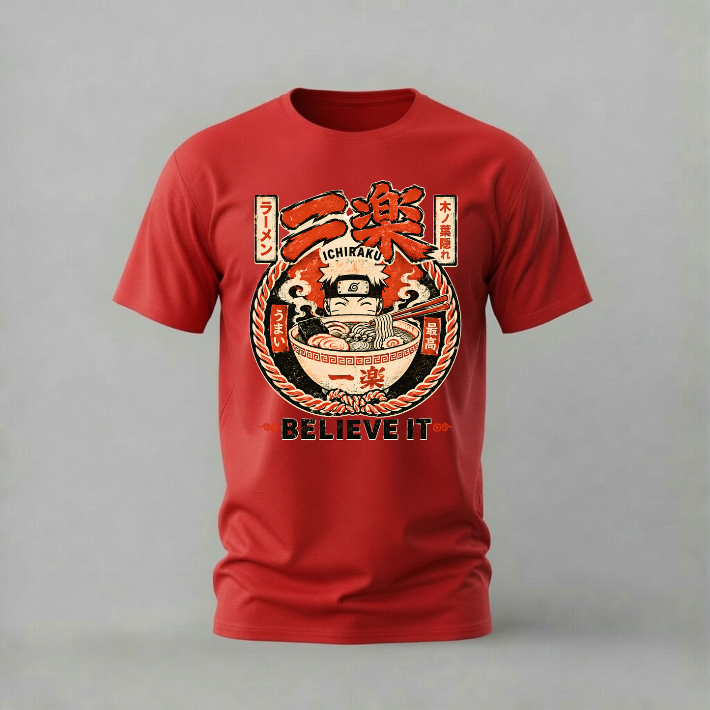 ICHIRAKU RAMEN Naruto Graphic T-Shirt