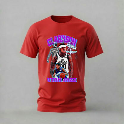 JORDAN CLARKSON Utah Jazz Graphic T-Shirt