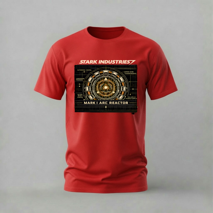 STARK INDUSTRIES Arc Reactor Graphic T-Shirt