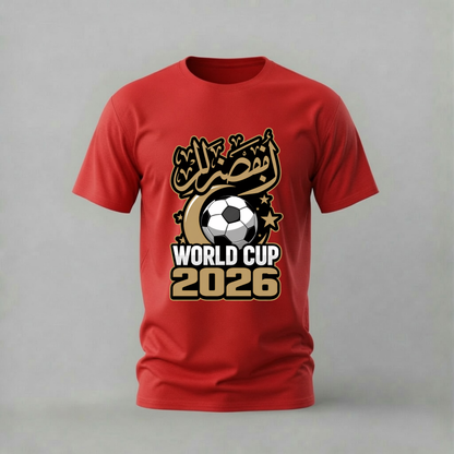 WORLD CUP 2026 Arabic Graphic T-Shirt