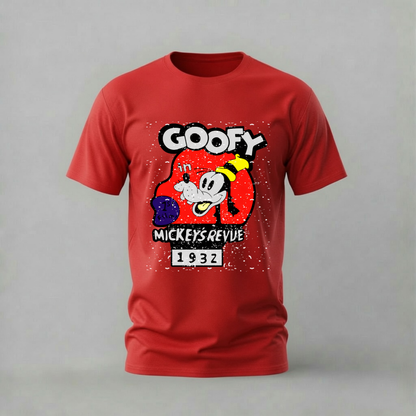 GOOFY Mickey's Revue 1932 Graphic T-Shirt