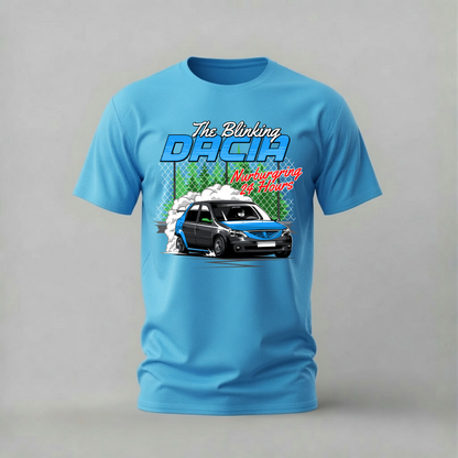 THE BLINKING DACIA Graphic T-Shirt