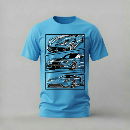 AMERICAN SUPERCARS Graphic T-Shirt