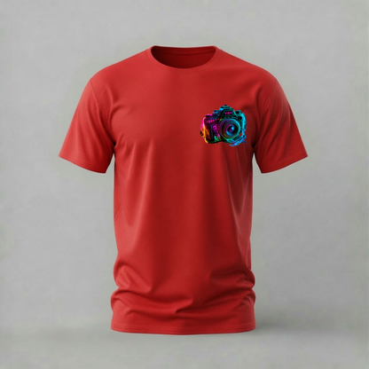 NEON CAMERA Graphic T-Shirt