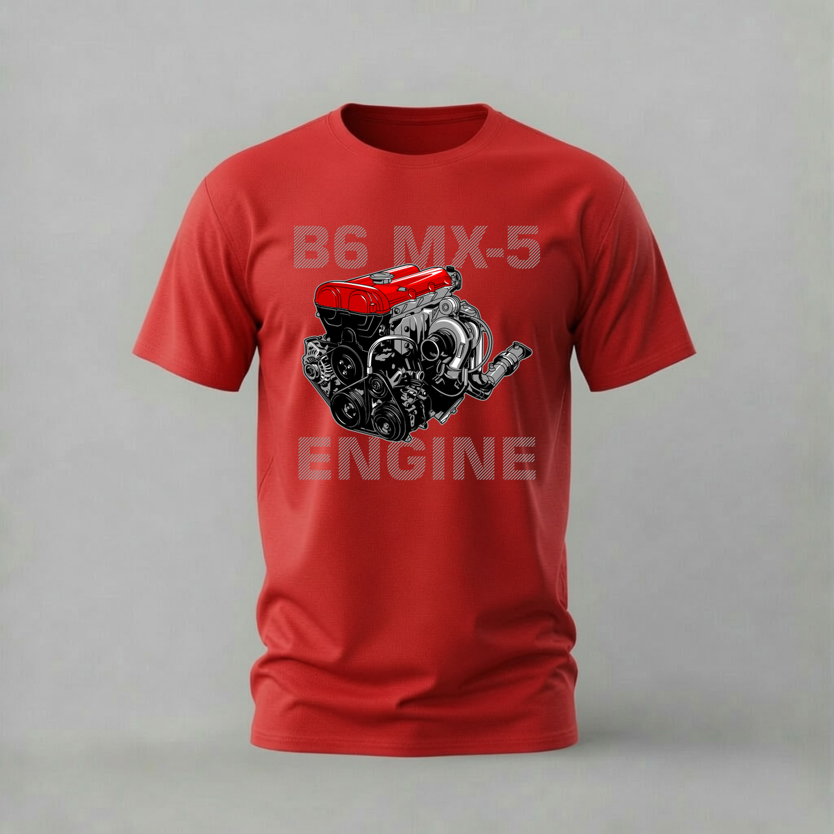 B6 MX-5 ENGINE Graphic T-Shirt