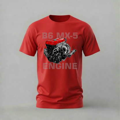 B6 MX-5 ENGINE Graphic T-Shirt