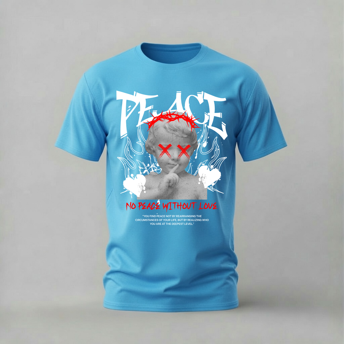 NO PEACE WITHOUT LOVE Graphic T-Shirt