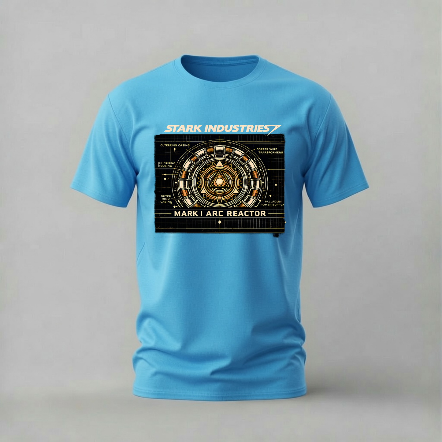 STARK INDUSTRIES Arc Reactor Graphic T-Shirt