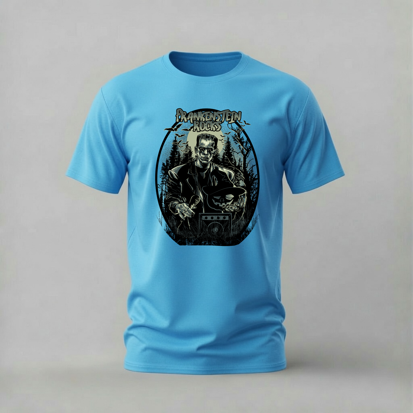 FRANKENSTEIN ROCKS Graphic T-Shirt