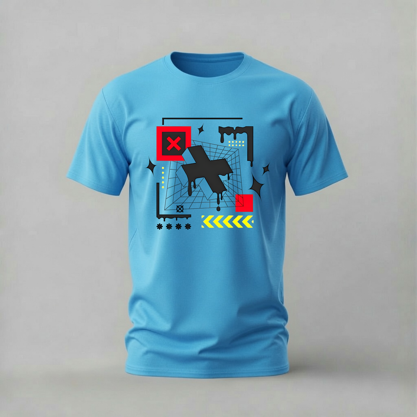 DARK X Cyber Graphic T-Shirt