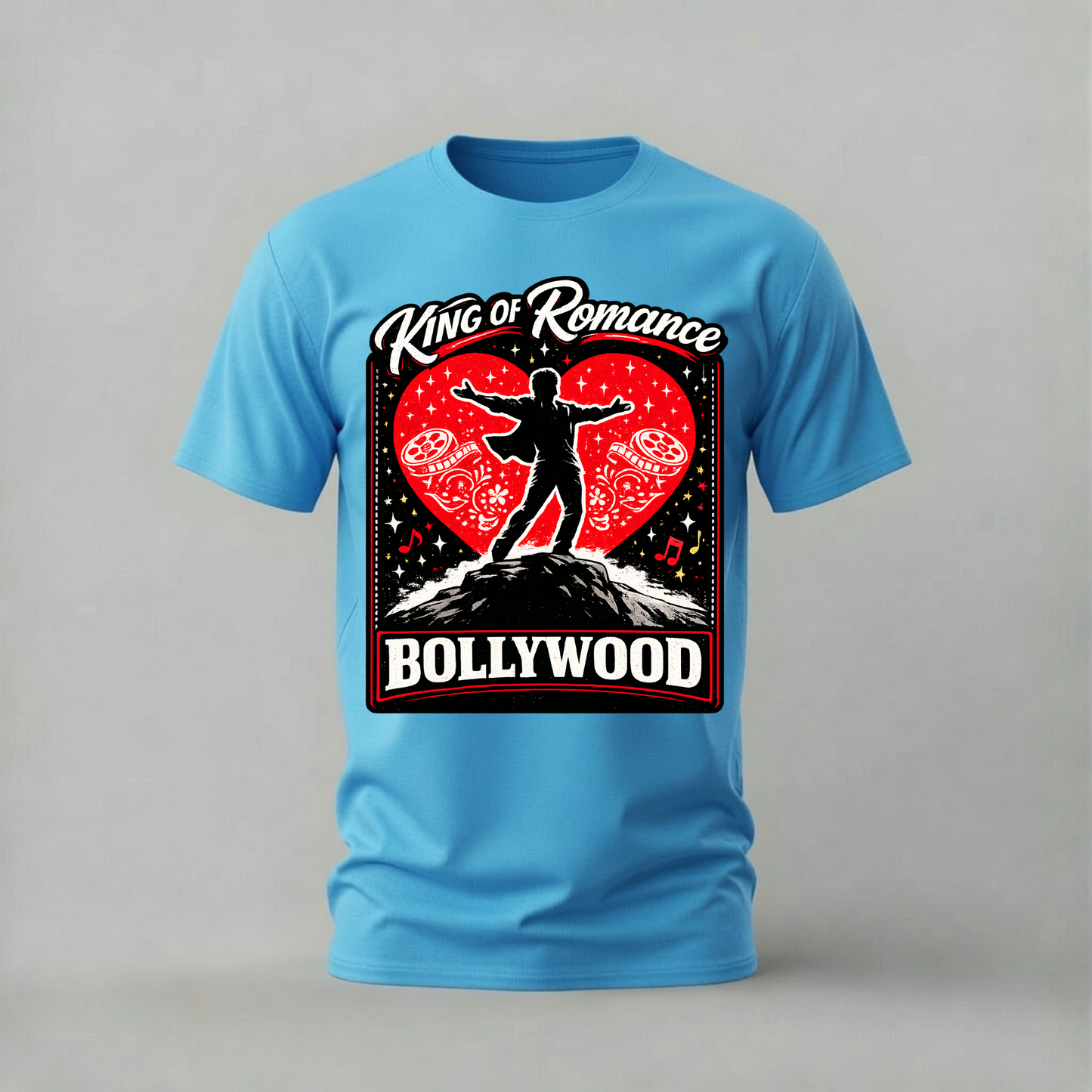 KING OF ROMANCE Bollywood Graphic T-Shirt