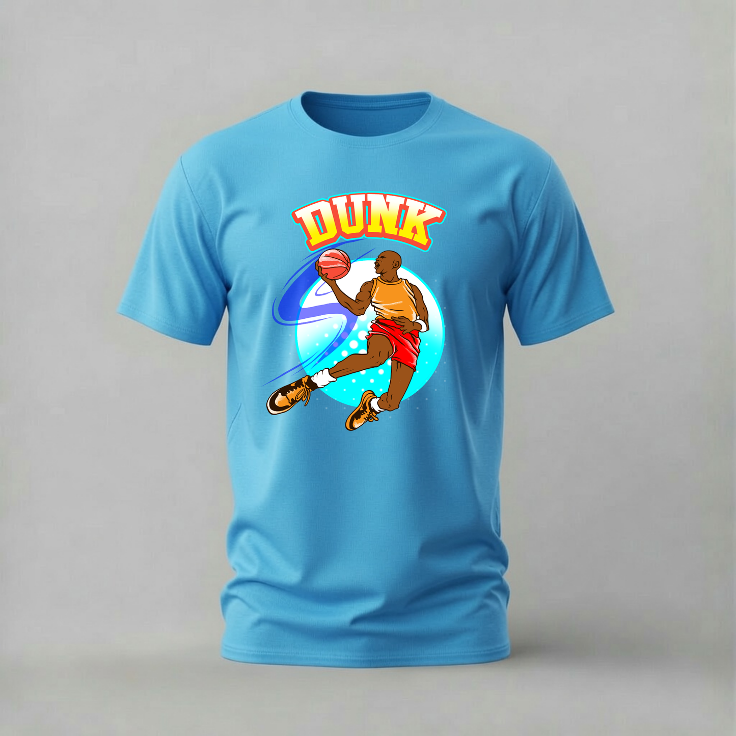 DUNK Basketball Graphic T-Shirt