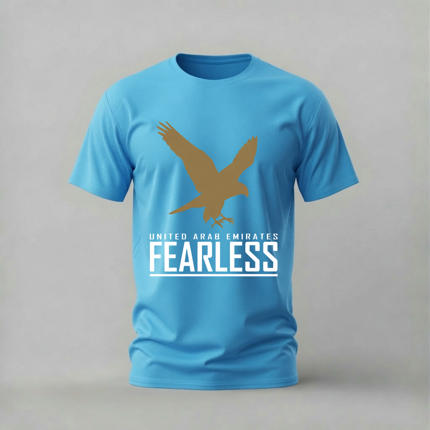 UAE FEARLESS Falcon Graphic T-Shirt