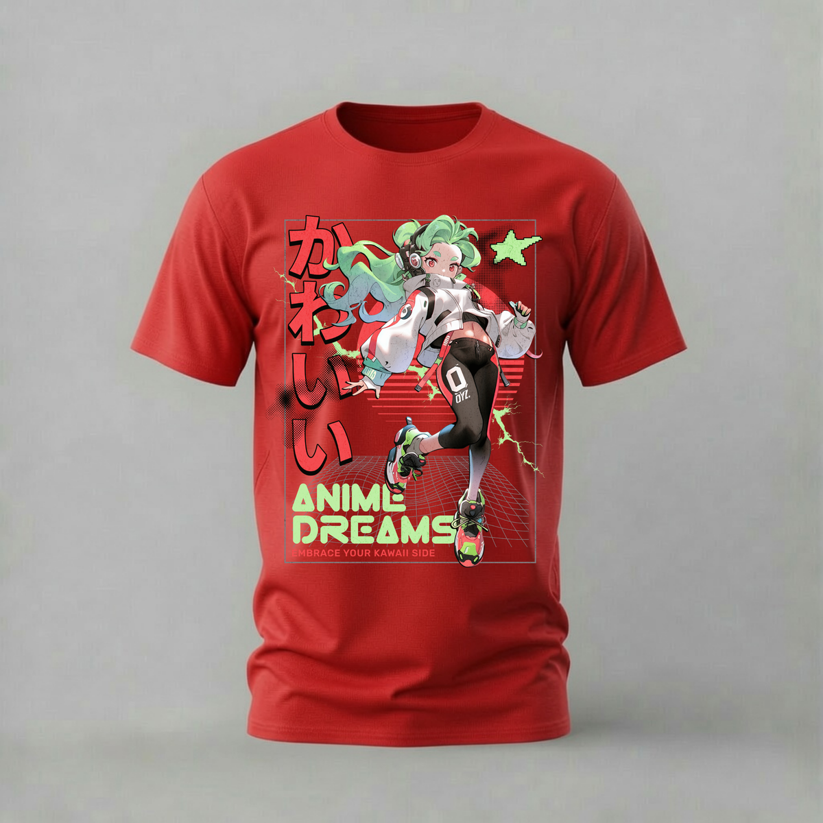 ANIME DREAMS KAWAII Graphic T-Shirt