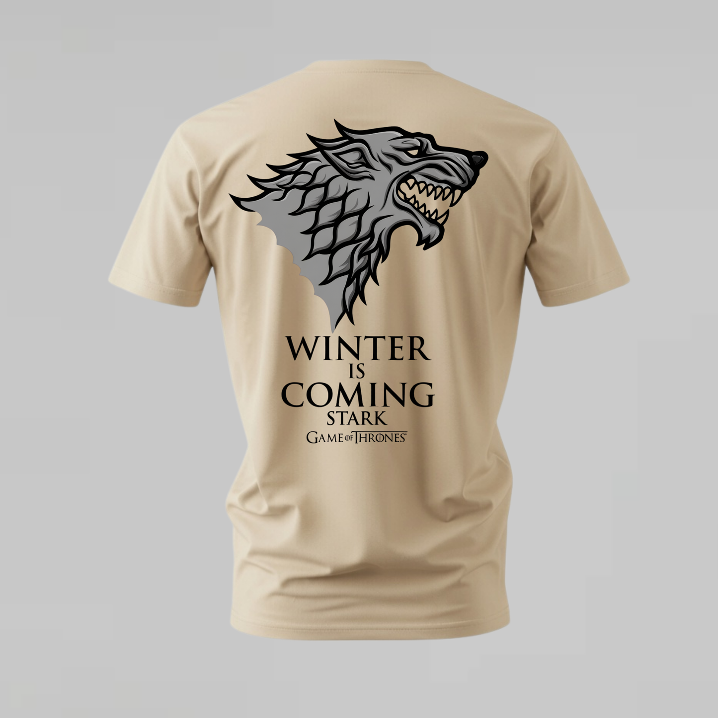 WINTER IS COMING Direwolf Graphic T-Shirt