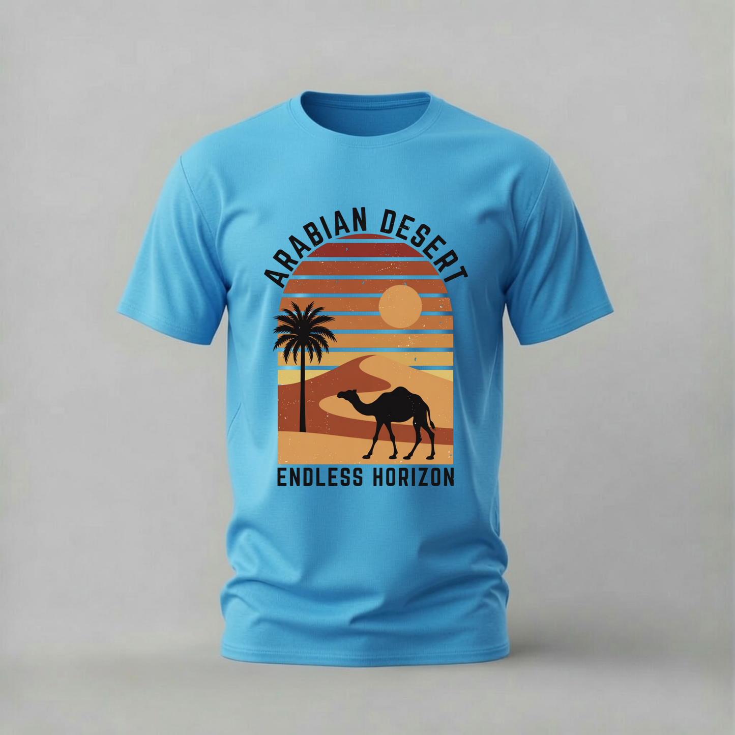 ARABIAN DESERT Camel Graphic T-Shirt