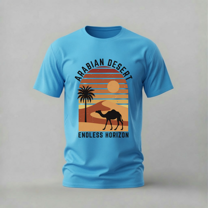 ARABIAN DESERT Camel Graphic T-Shirt