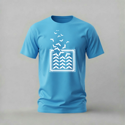 WHALE TAILS FRAME Graphic T-Shirt