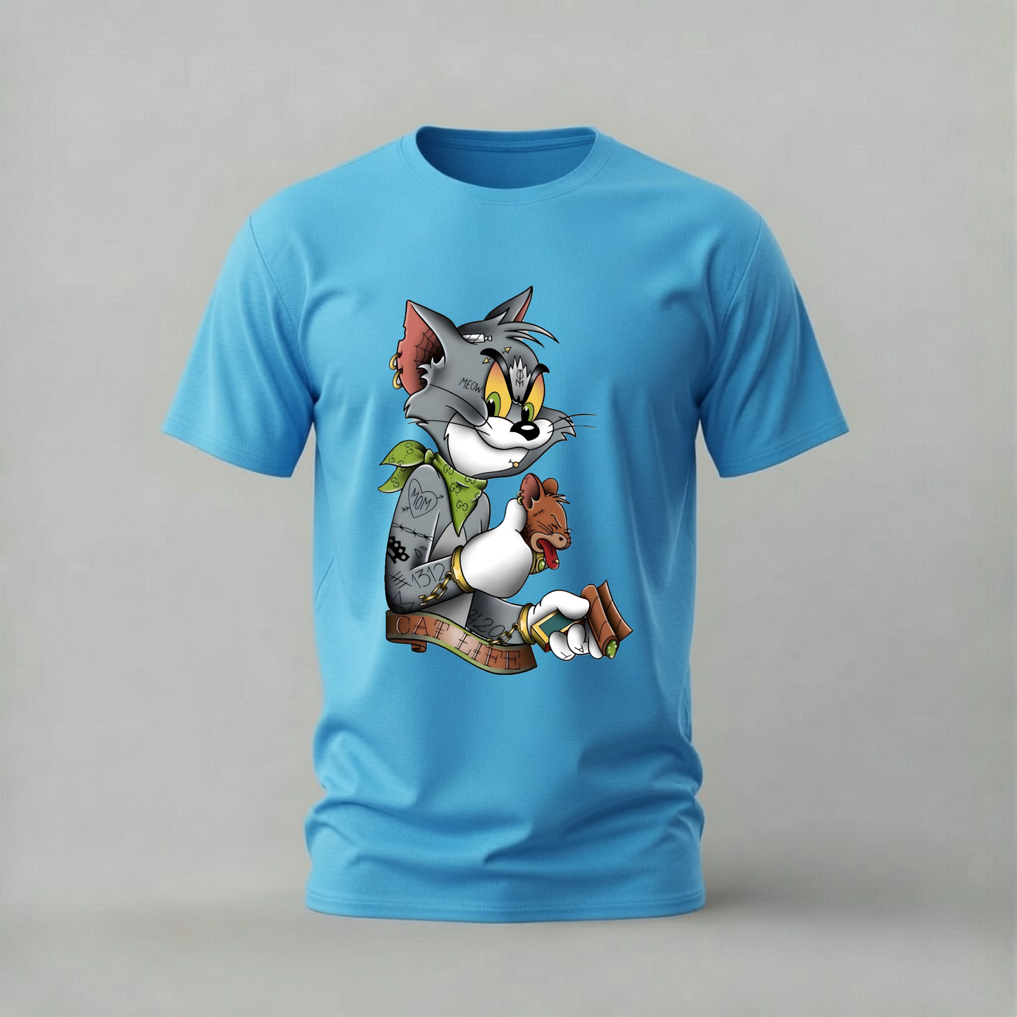 TOM & JERRY Cat Life Graphic T-Shirt