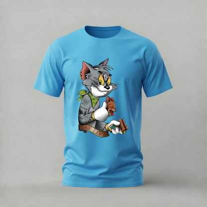 TOM & JERRY Cat Life Graphic T-Shirt