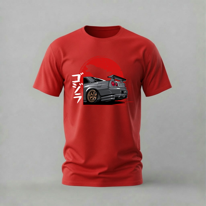 GODZILLA SKYLINE Graphic T-Shirt