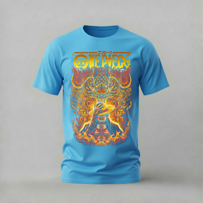 LUFFY FIRE DRAGON Graphic T-Shirt