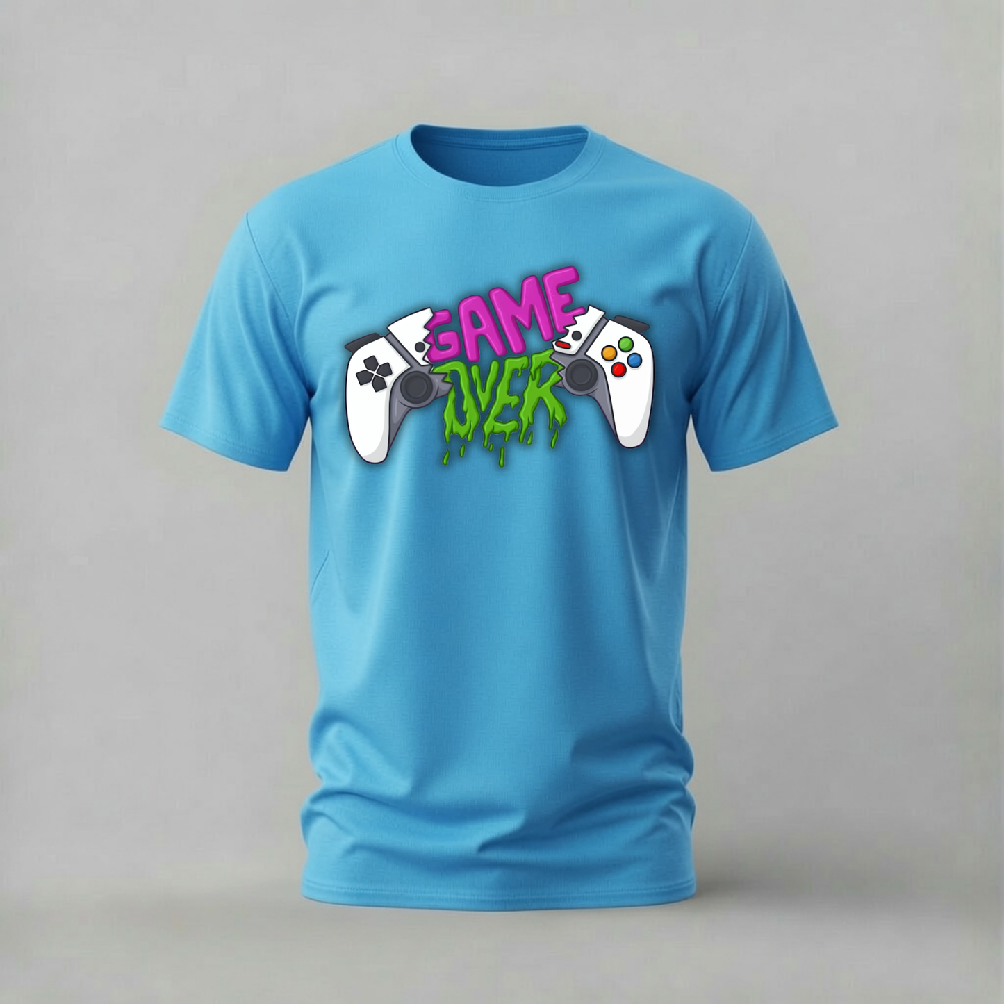 GAME OVER Controllers Graphic T-Shirt