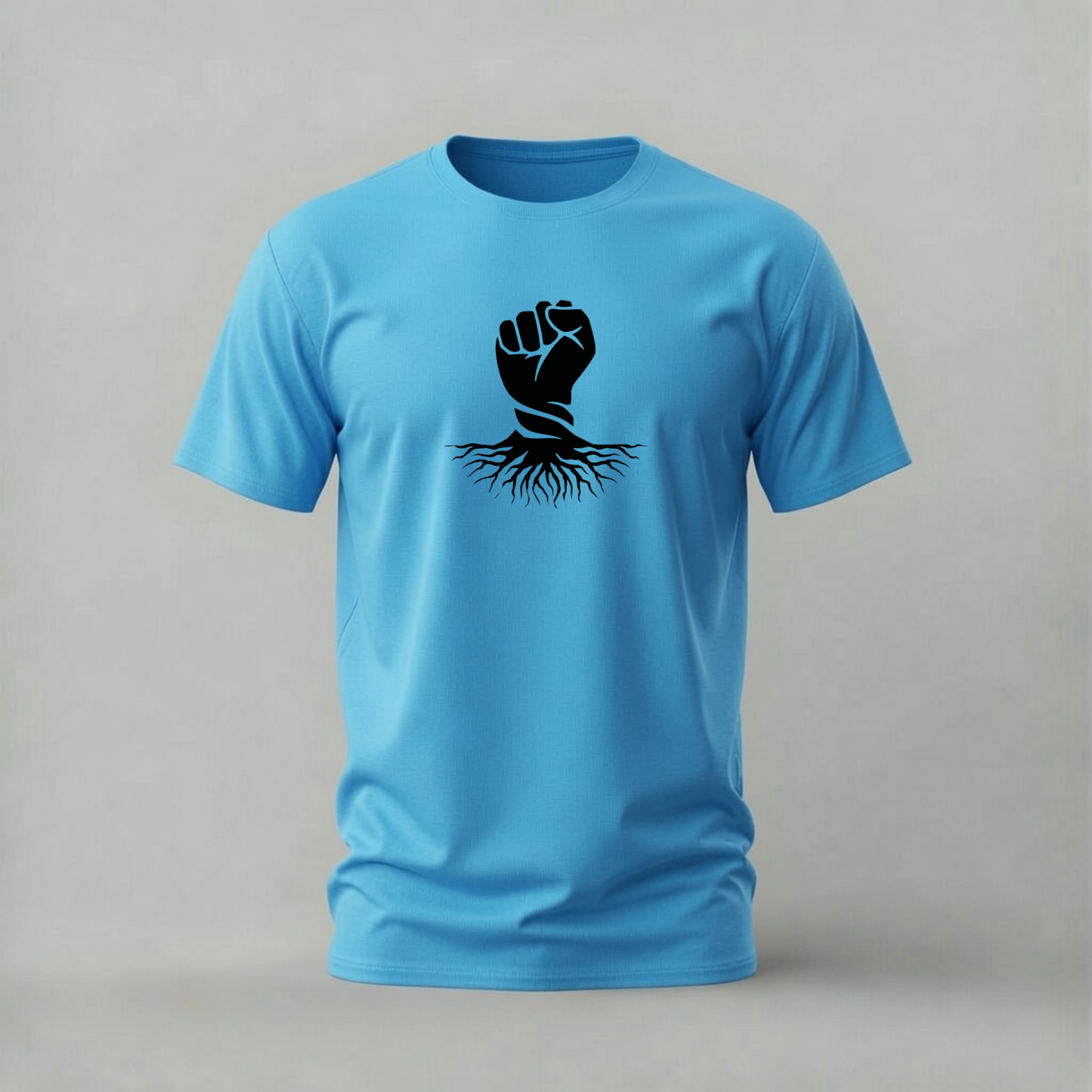 RAISED FIST Roots Graphic T-Shirt