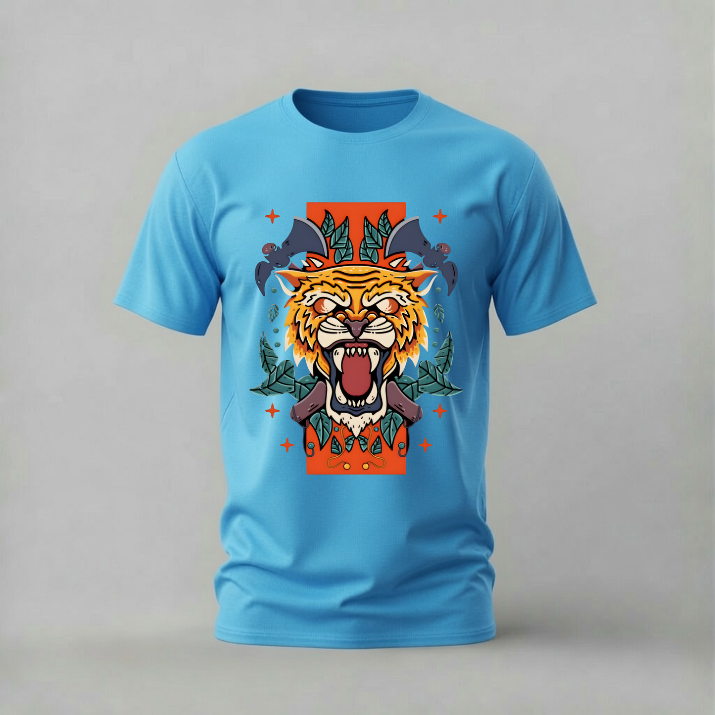 FIERCE TIGER Graphic T-Shirt