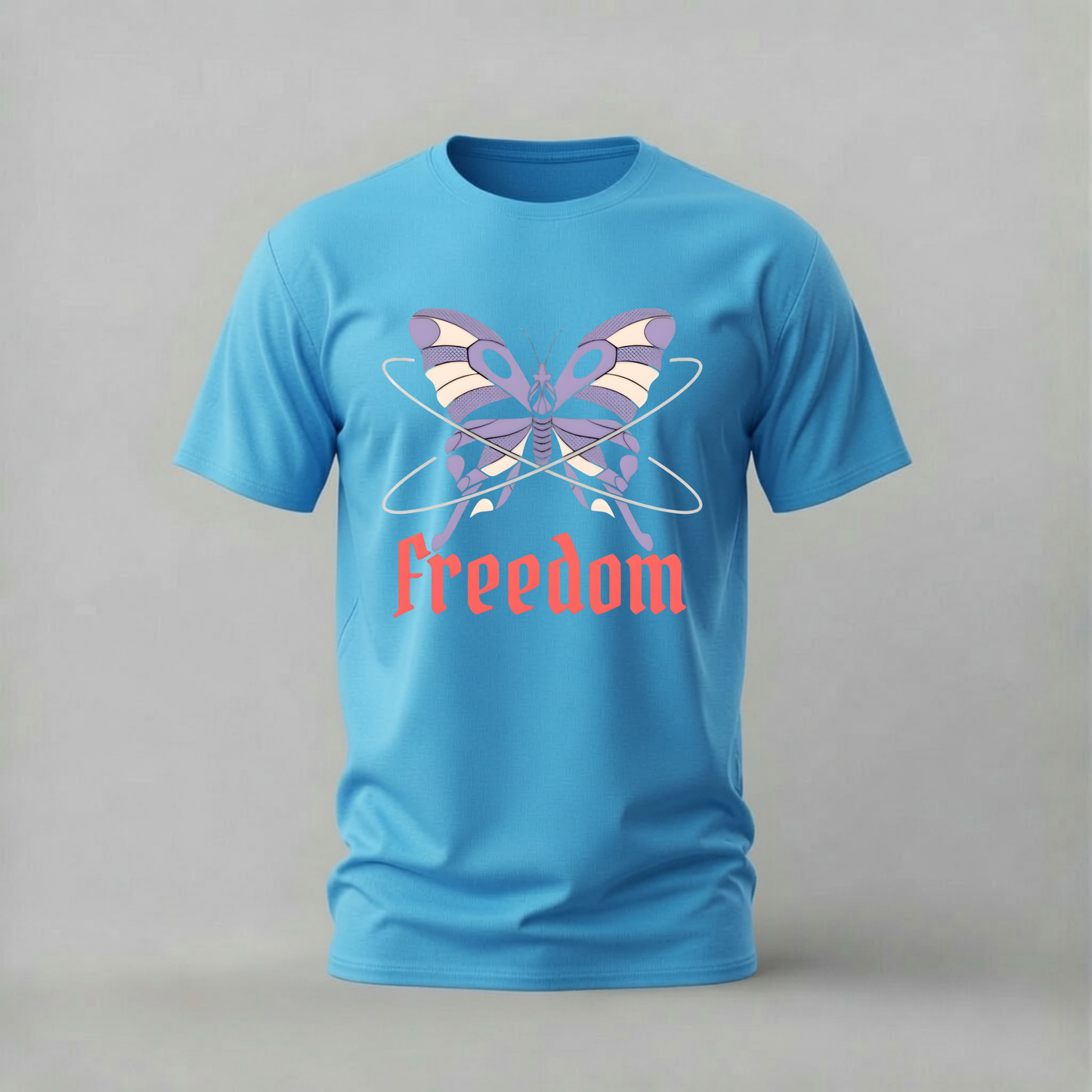 FREEDOM Butterfly Graphic T-Shirt