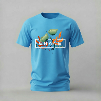 GRACE Floral Graphic T-Shirt