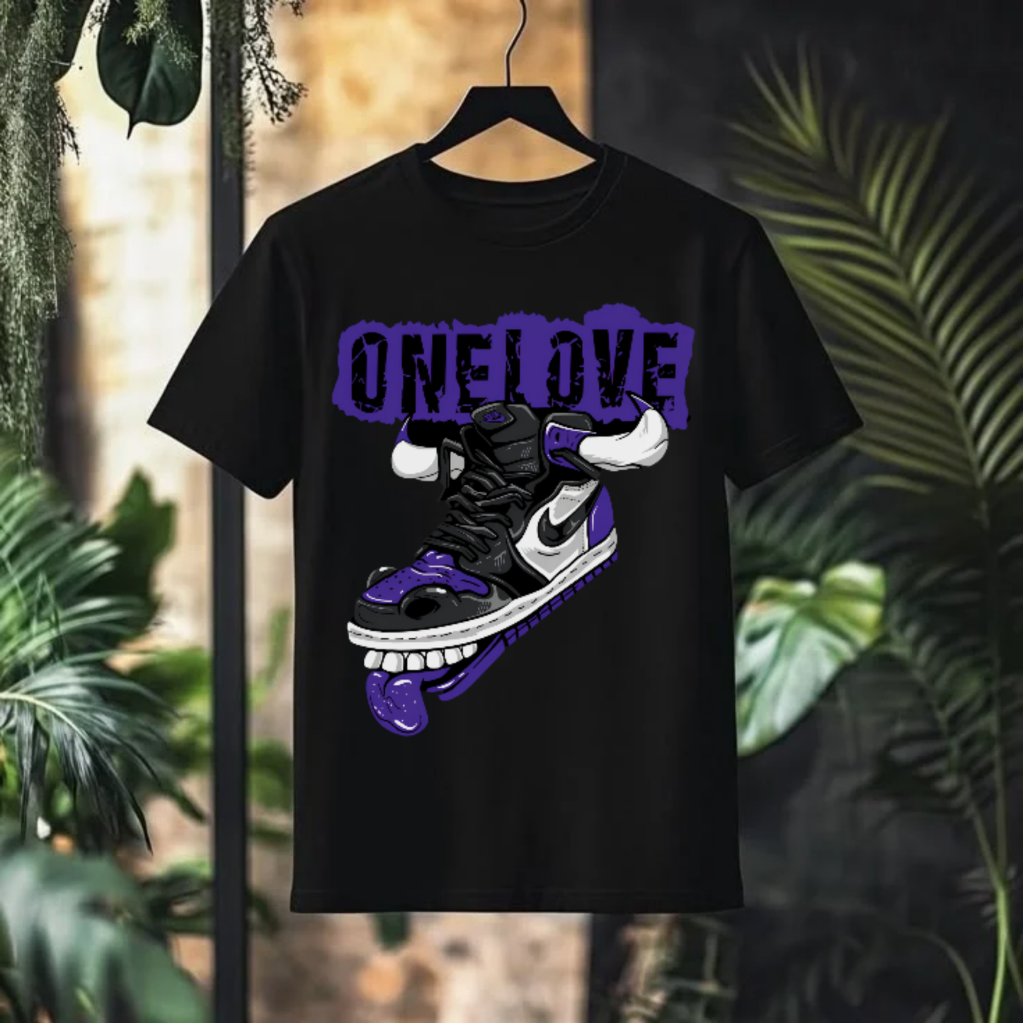 ONE LOVE Sneaker Graphic T-Shirt