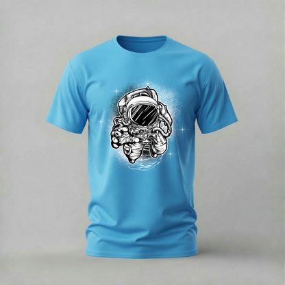 FLOATING ASTRONAUT Graphic T-Shirt