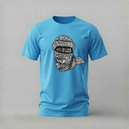ARABIC CALLIGRAPHY Balaclava Graphic T-Shirt