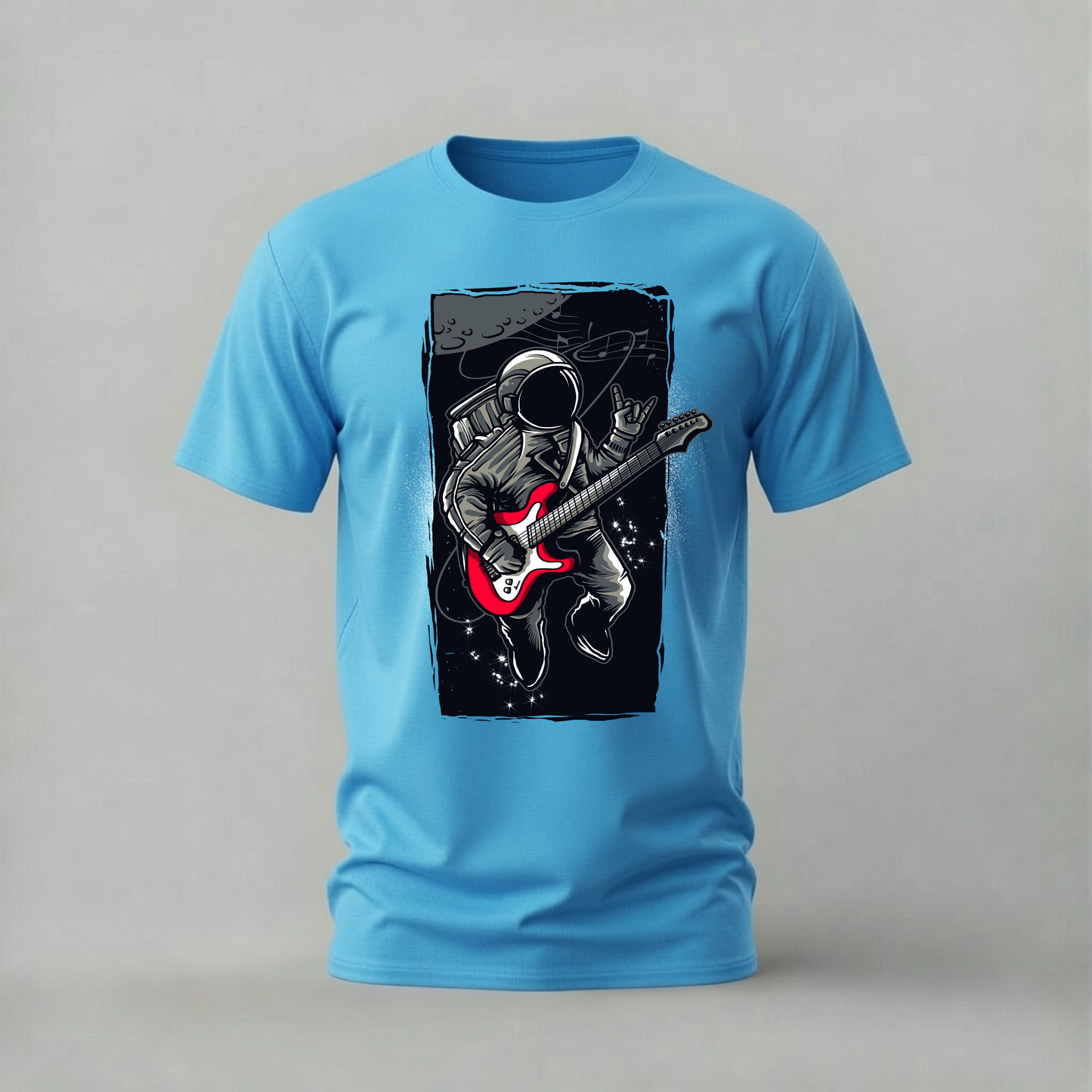 ASTRONAUT Guitar Graphic T-Shirt