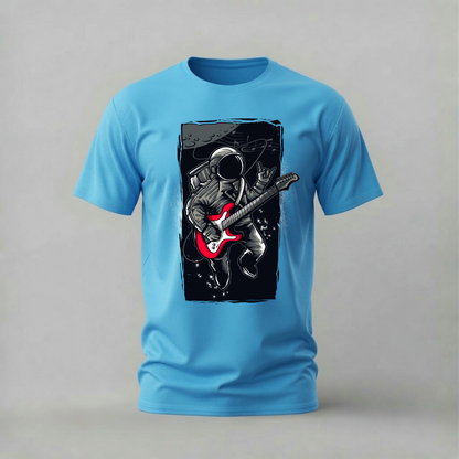 ASTRONAUT Guitar Graphic T-Shirt