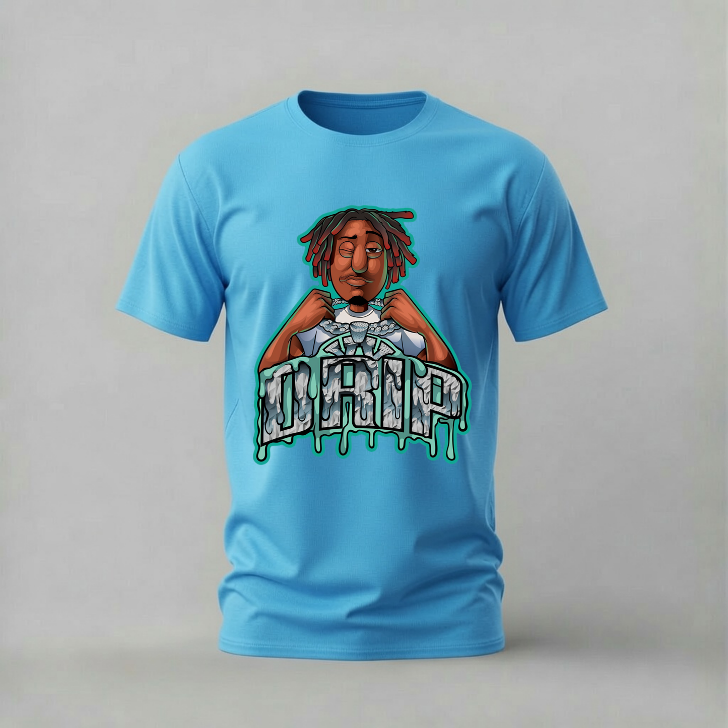DRIP Cartoon Graphic T-Shirt