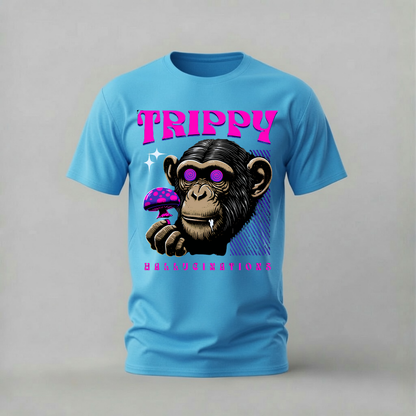 TRIPPY MONKEY Hallucinations Graphic T-Shirt