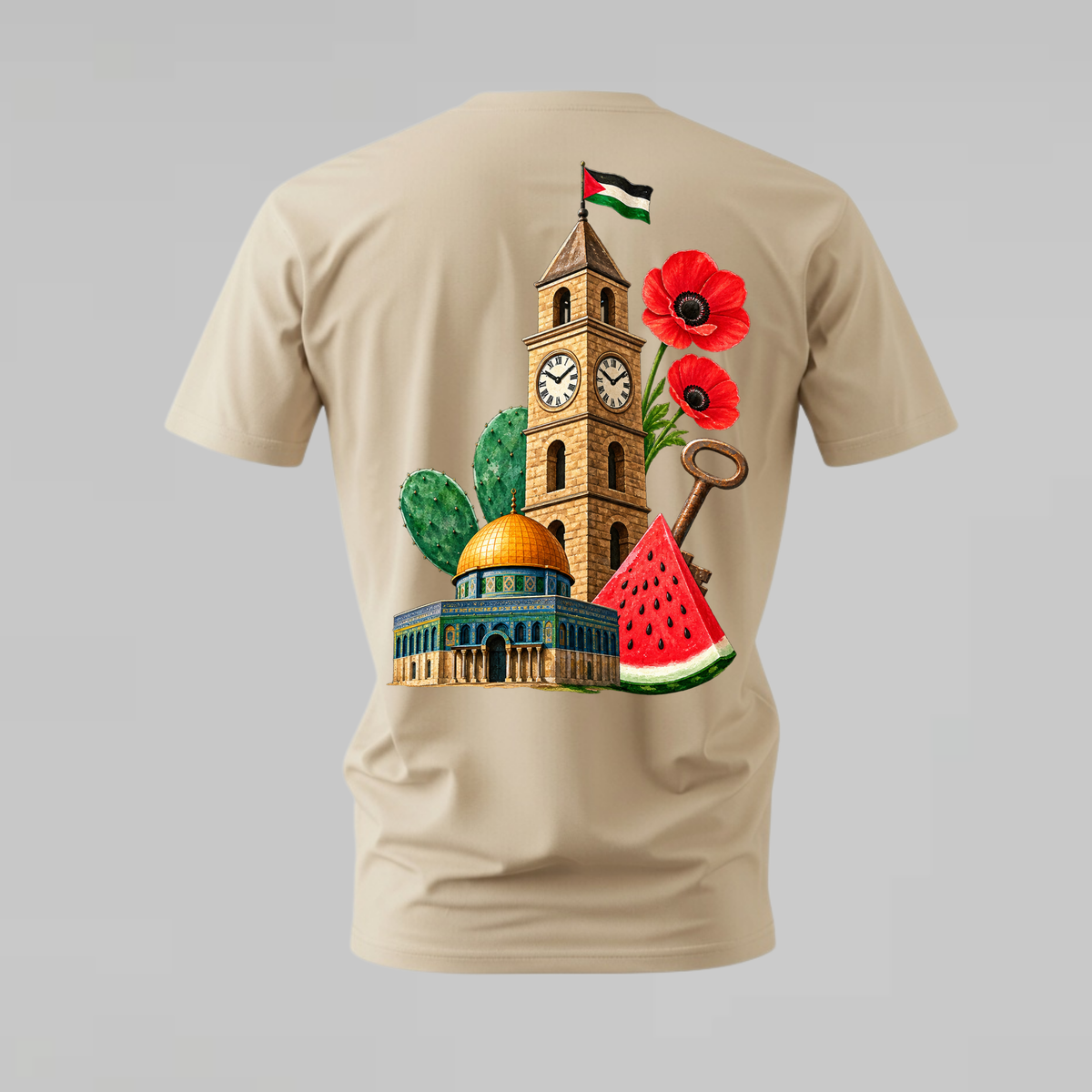 PALESTINE HERITAGE Graphic T-Shirt