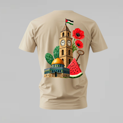 PALESTINE HERITAGE Graphic T-Shirt