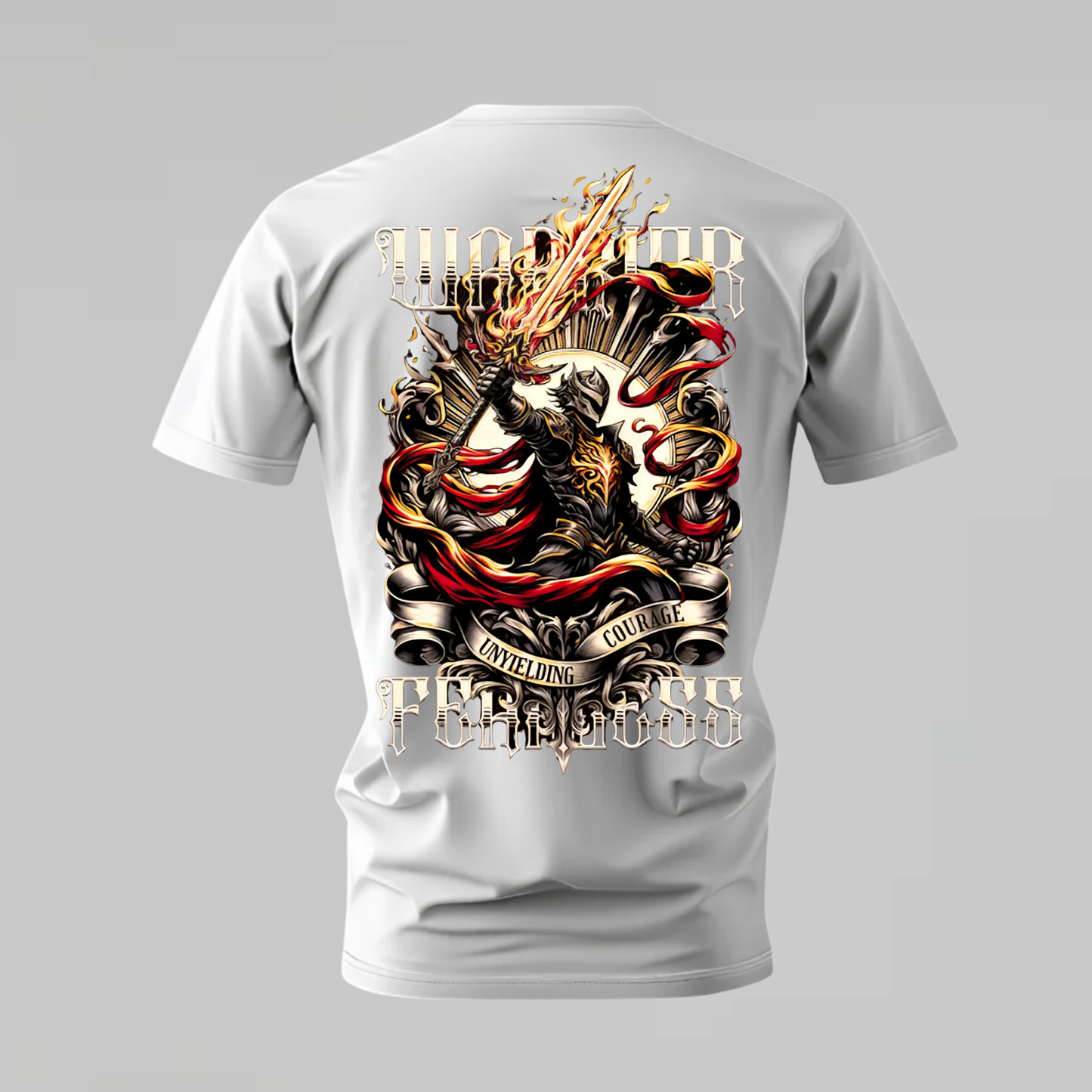 WARRIOR FEARLESS Graphic T-Shirt