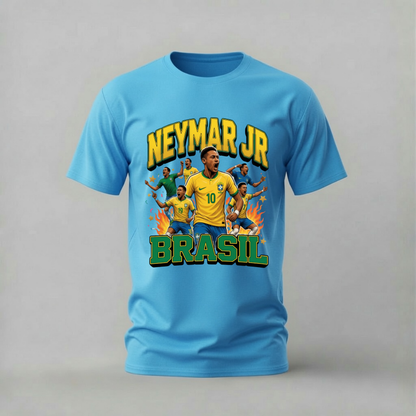 NEYMAR JR Brazil Graphic T-Shirt