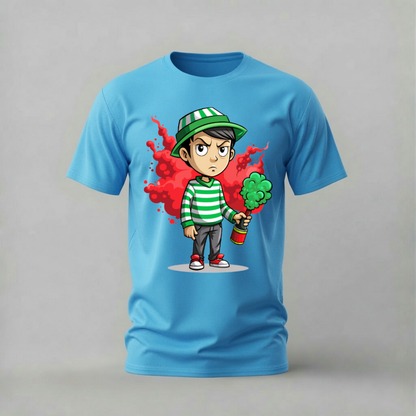 SPRAY CAN Kid Graphic T-Shirt