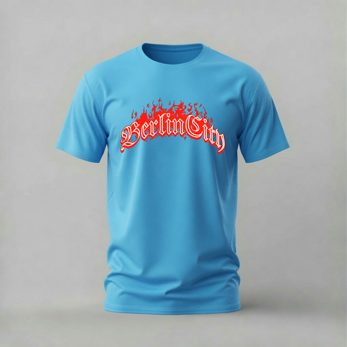 BERLIN CITY Fire Graphic T-Shirt
