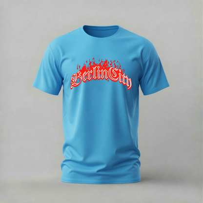 BERLIN CITY Fire Graphic T-Shirt