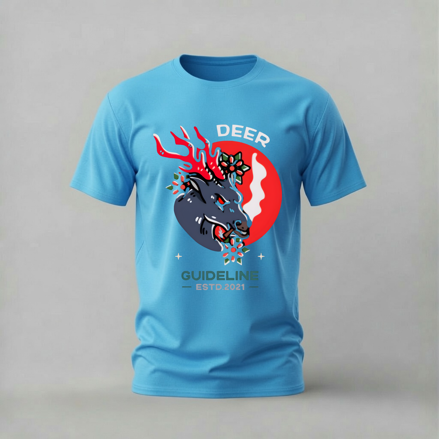 DEER GUIDELINE Graphic T-Shirt