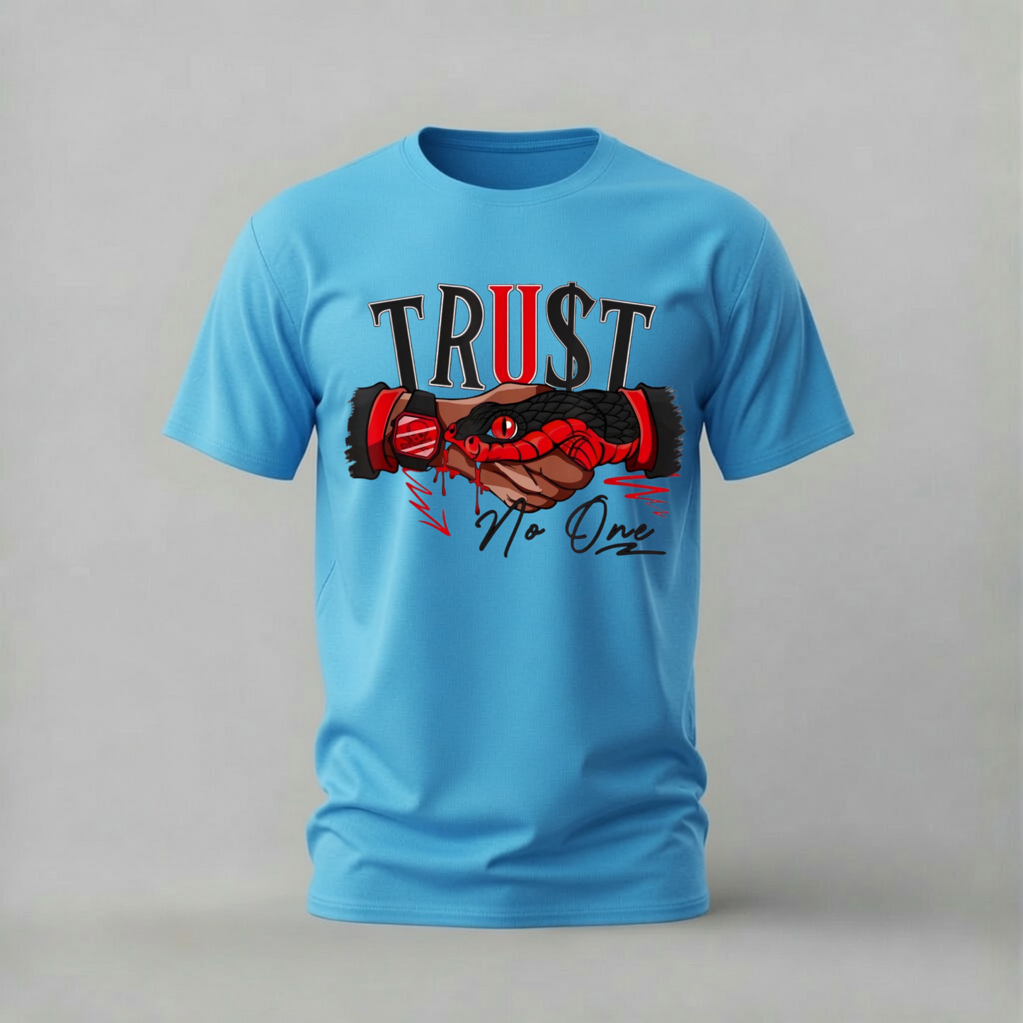TRUST NO ONE Graphic T-Shirt