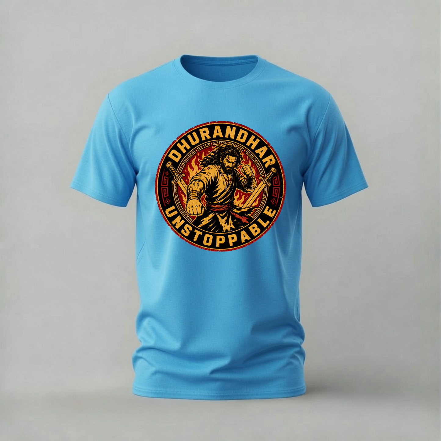 DHURANDHAR Unstoppable Graphic T-Shirt